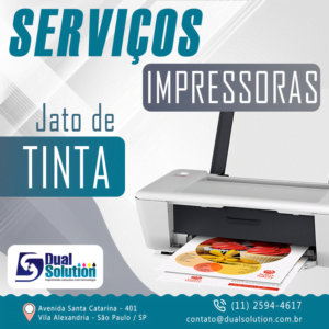 Manutenção Impressoras Jato de Tinta
